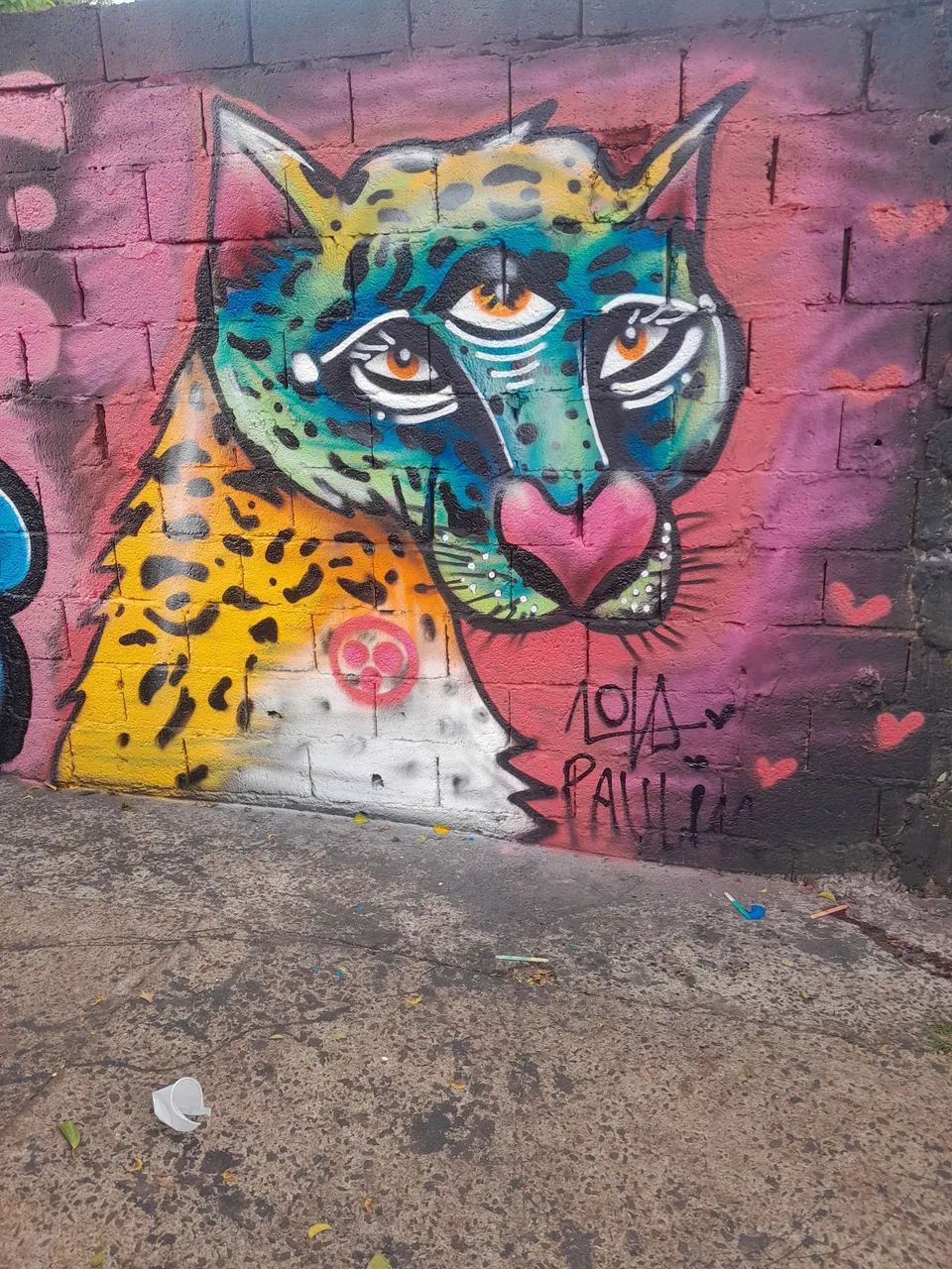 Mural e pintura artística 