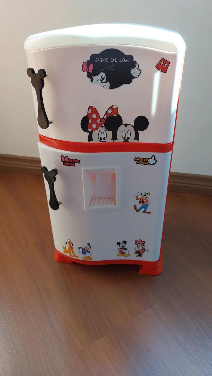 Baixou o preço!!!Geladeira Mickey e Minnie