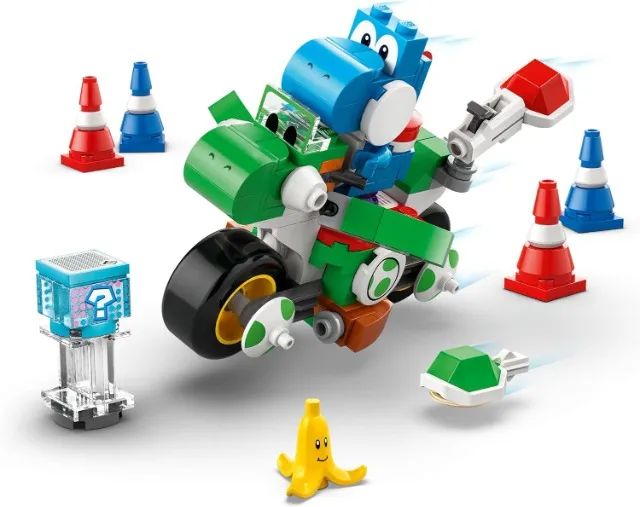 LEGO Super Mario Mario Kart Moto Yoshi 72031 - Brinquedos e Jogos