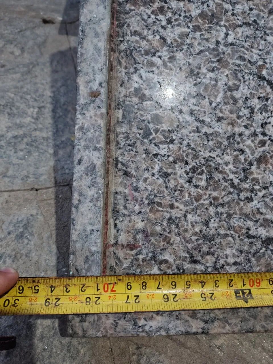 Pia de banheiro com cuba em mármore - Foto 5