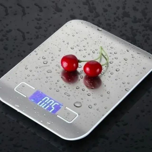 Mini Balança Digital de Cozinha Inox Alta Precisão com visor Digital 5KG - knup BL702 - Foto 2