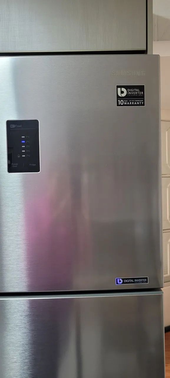 Geladeira Samsung Duplex 390L - Frost Free, Digital Inverter - Ótimo Estado! - Foto 2