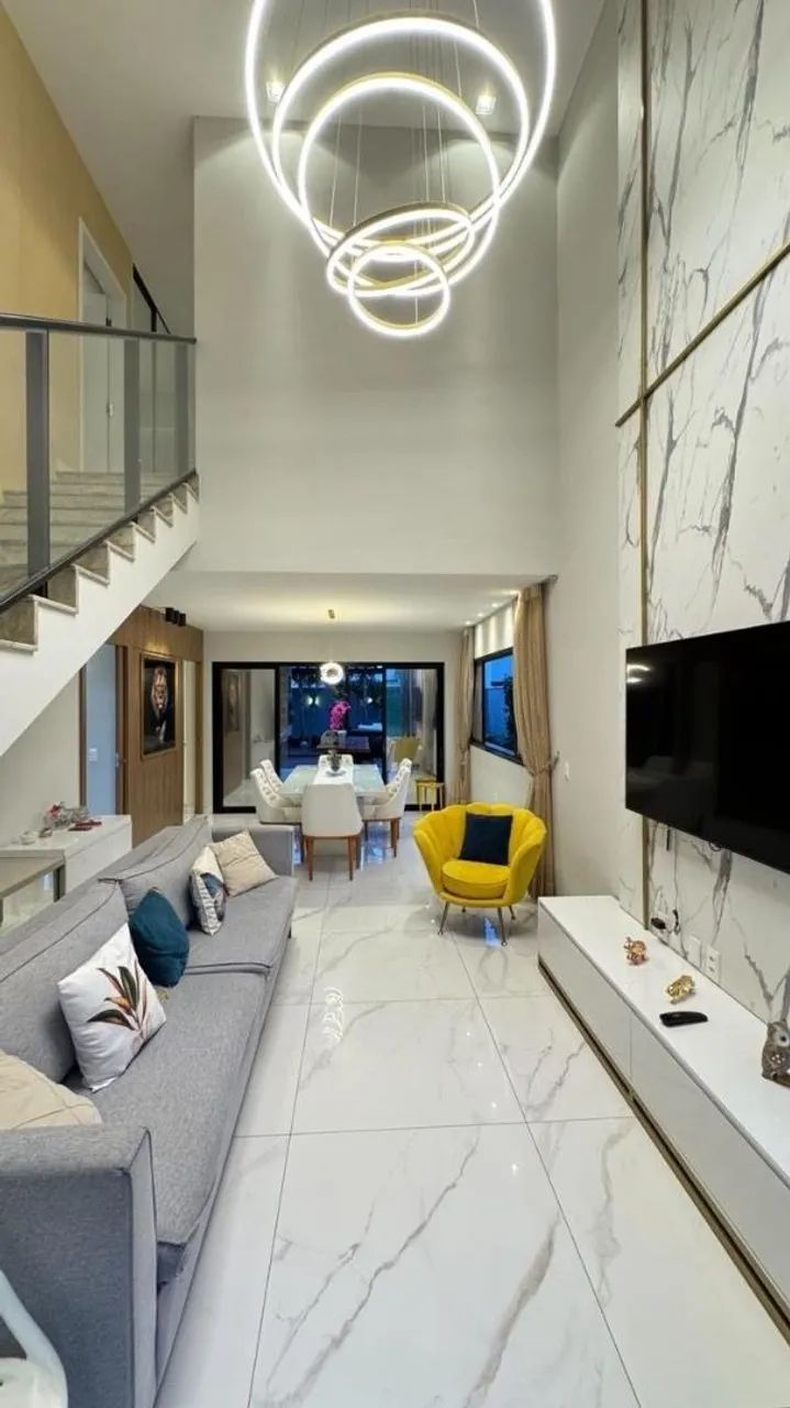 Casa na Cidade Alpha, 04 suítes, Eusébio. - Foto 4