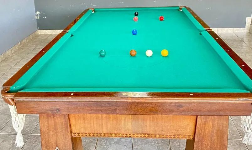 Mesa de Sinuca Brunswick oficial modelo Diamante - 2,84m