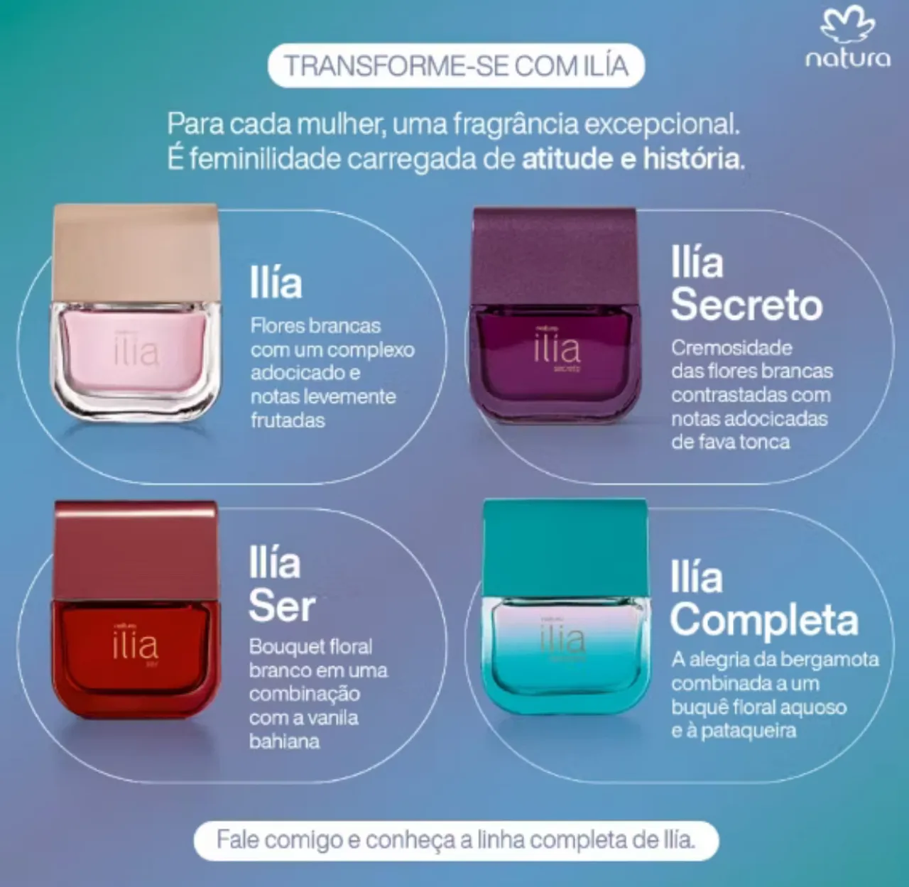 Perfumes Ilía Natura - Fragrâncias para cada mulher