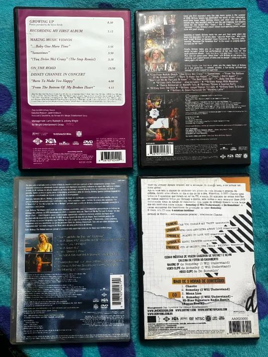Coleção de DVDs da Britney Spears - Foto 2