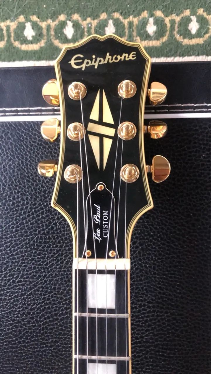 Epiphone Alpine White Custom com upgrade 