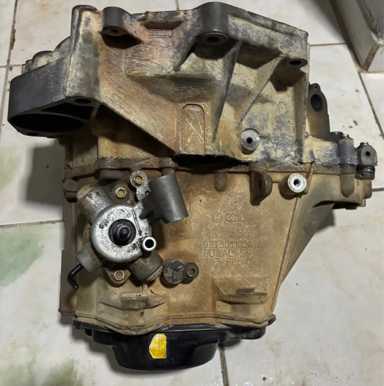 Cambio do motor EA111