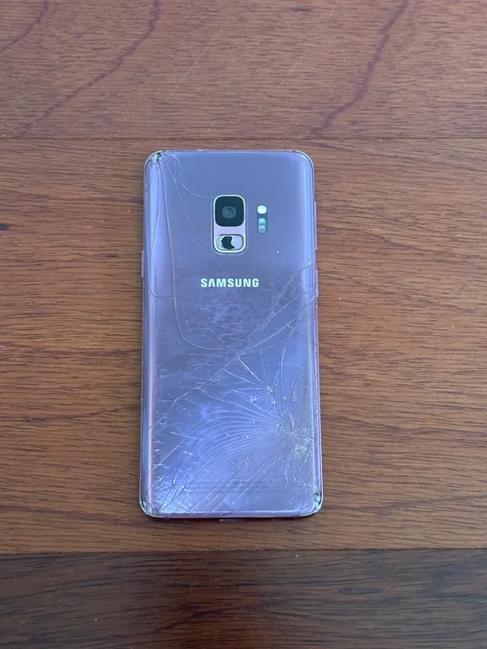 Samsung Galaxy S9 Plus Roxo 128gb - Tela Quebrada