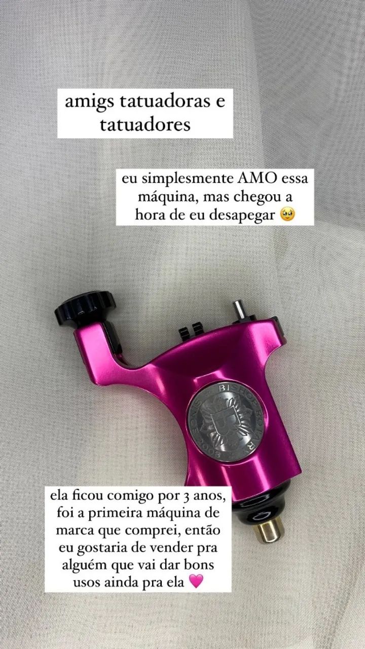 Máquina Tattoo Bishop V6 Rotary - Equipamentos Médicos e