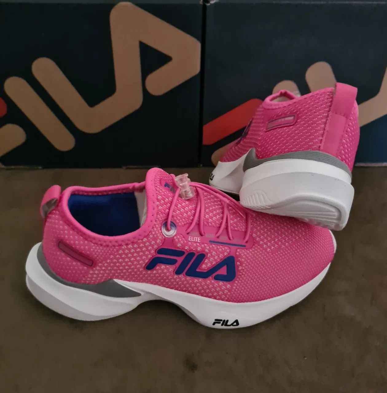 Tênis Fila Elite W Tam-35 original novo Calçados Trobogy