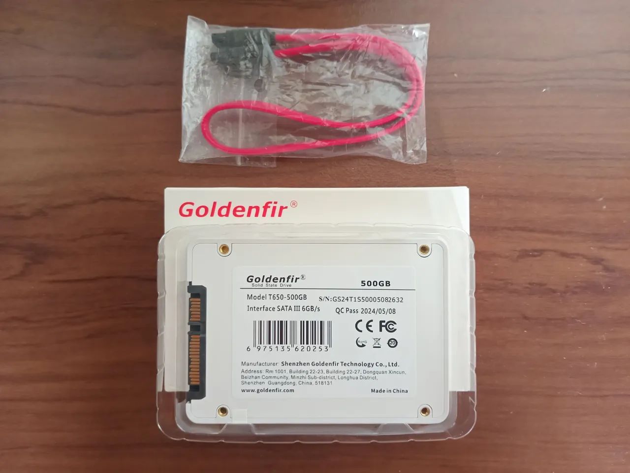 SSD SATA III 500GB + Cabo SATA - Foto 2