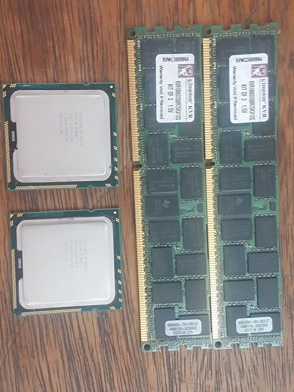 Memória de 12 Gigas - Processador Xeon