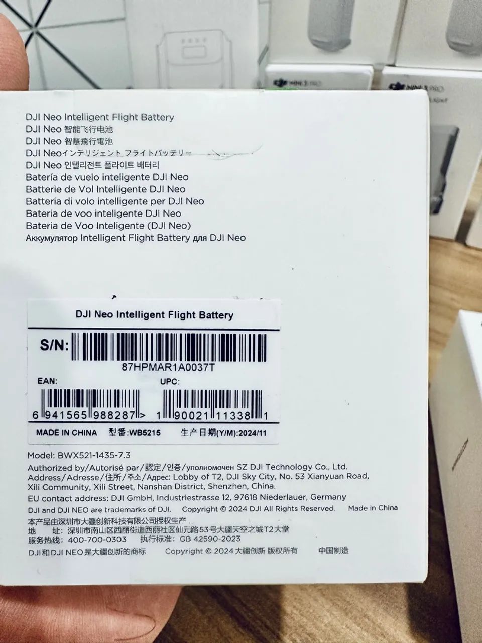 Bateria para Drone DJI NEO Original Nova Lacrada - Foto 3