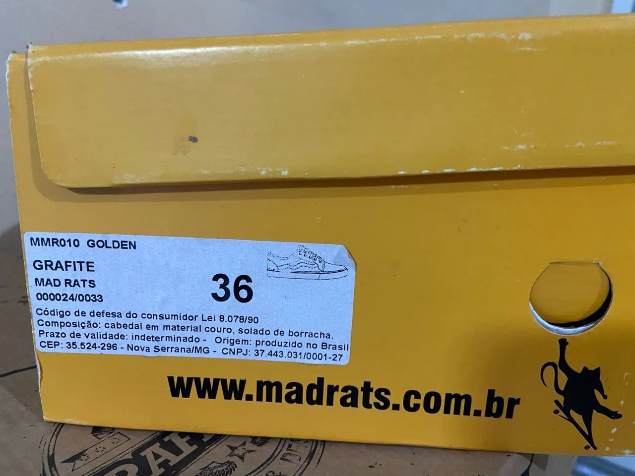 Tênis Mad Rats Skate N'36 Cinza - Foto 5