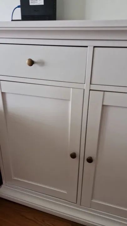 Buffet branca de madeira etna - Foto 3