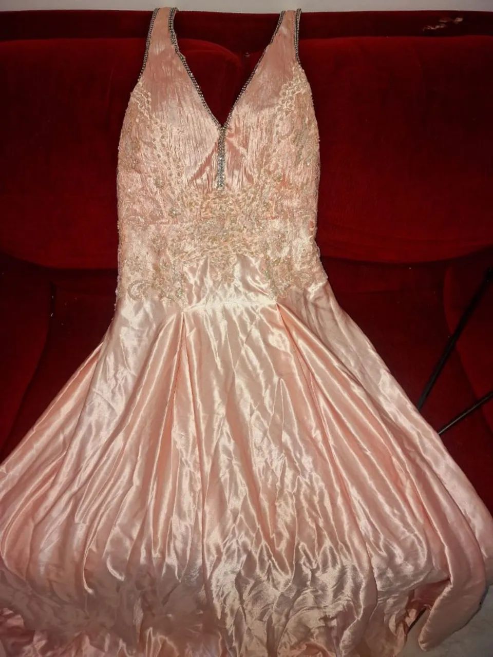 Vestido de festa longo rosa - Foto 2