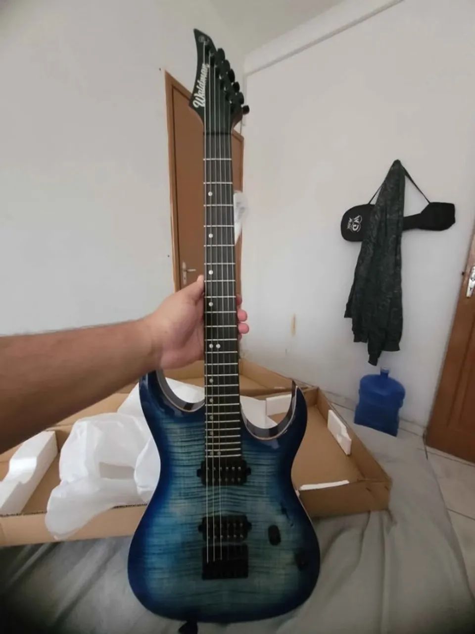Guitarra Waldman WGA220F JE AZUL - NOVA com NF (Valor Negociavel) - TROCO