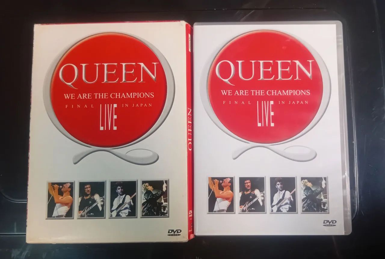 DVD QUEEN - WE ARE THE CHAMPIONS FINAL LIVE IN JAPAN - SHOW TÓQUIO