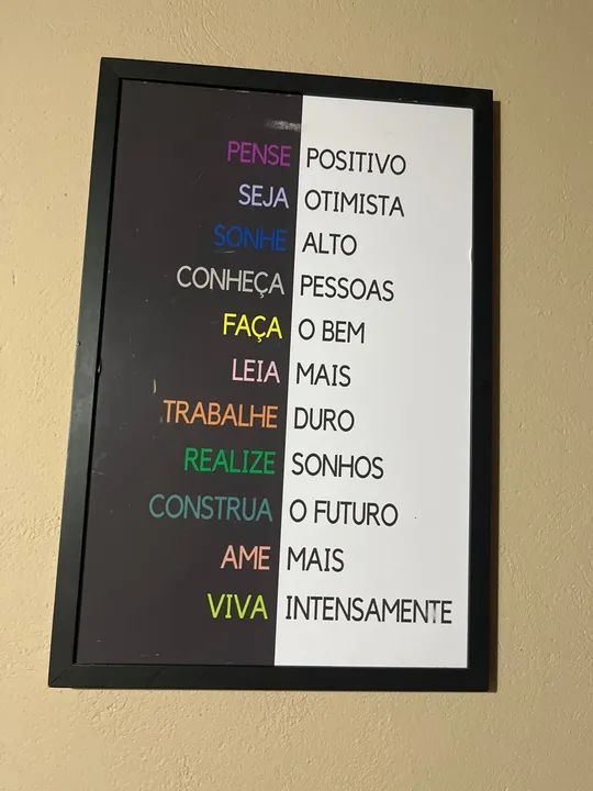 Quadro novinho que te incentiva  - Foto 2