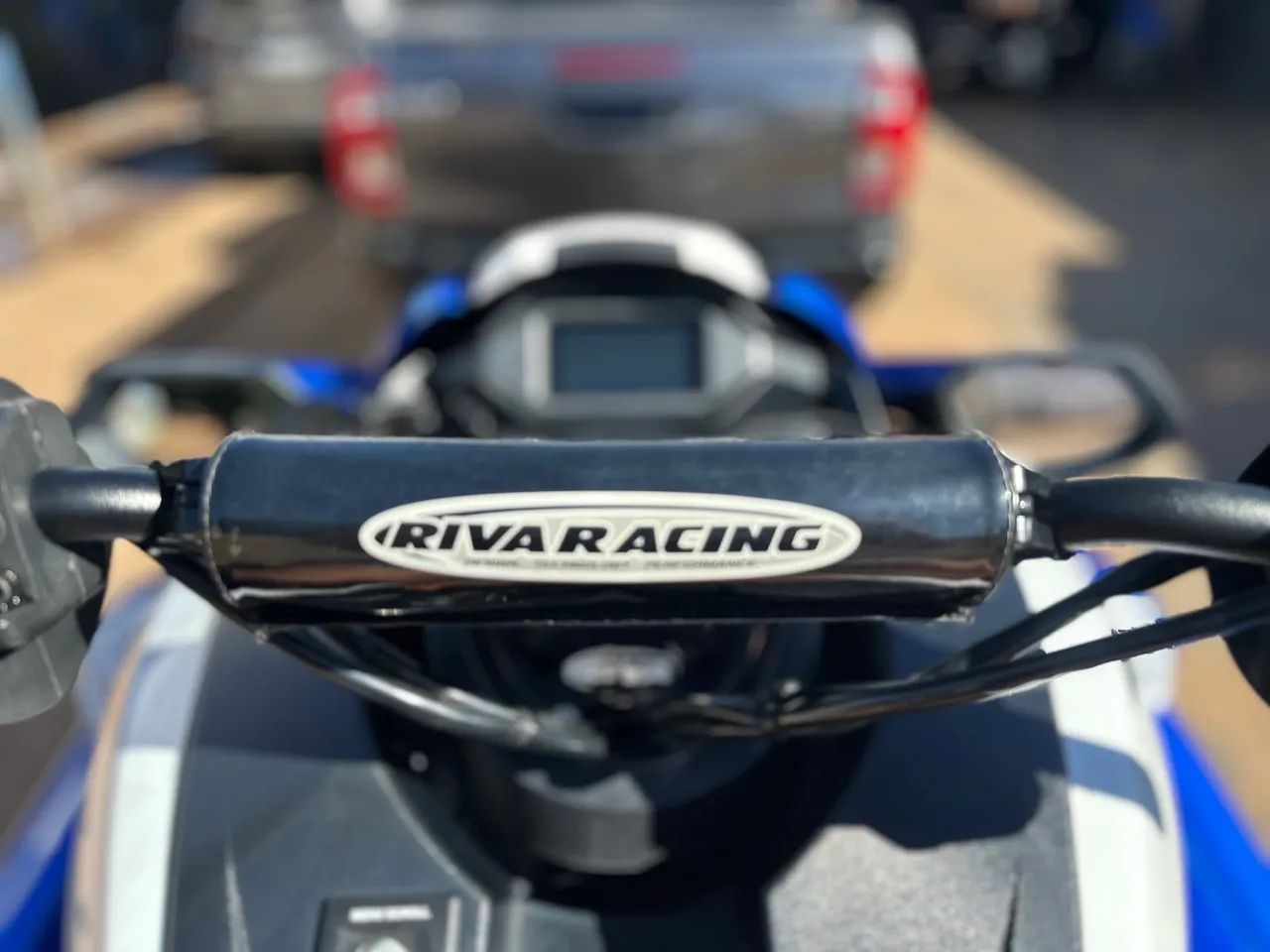 Jet Ski Yamaha FX Cruiser SVHO - Azul e Branco - Foto 9