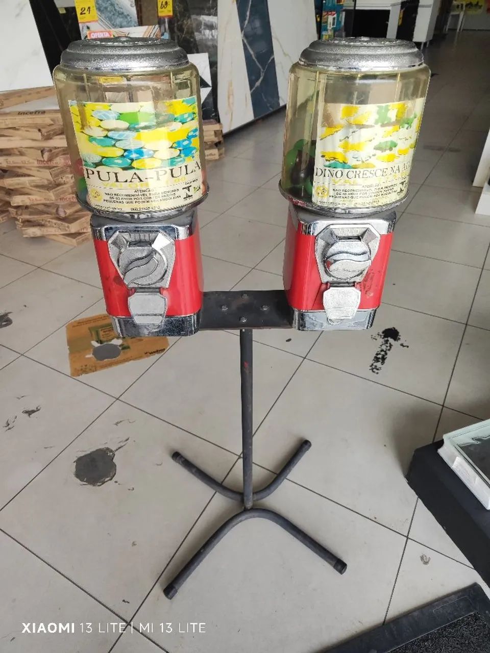 MAQUINAS DE BOLINHAS VENDING MACHINE 