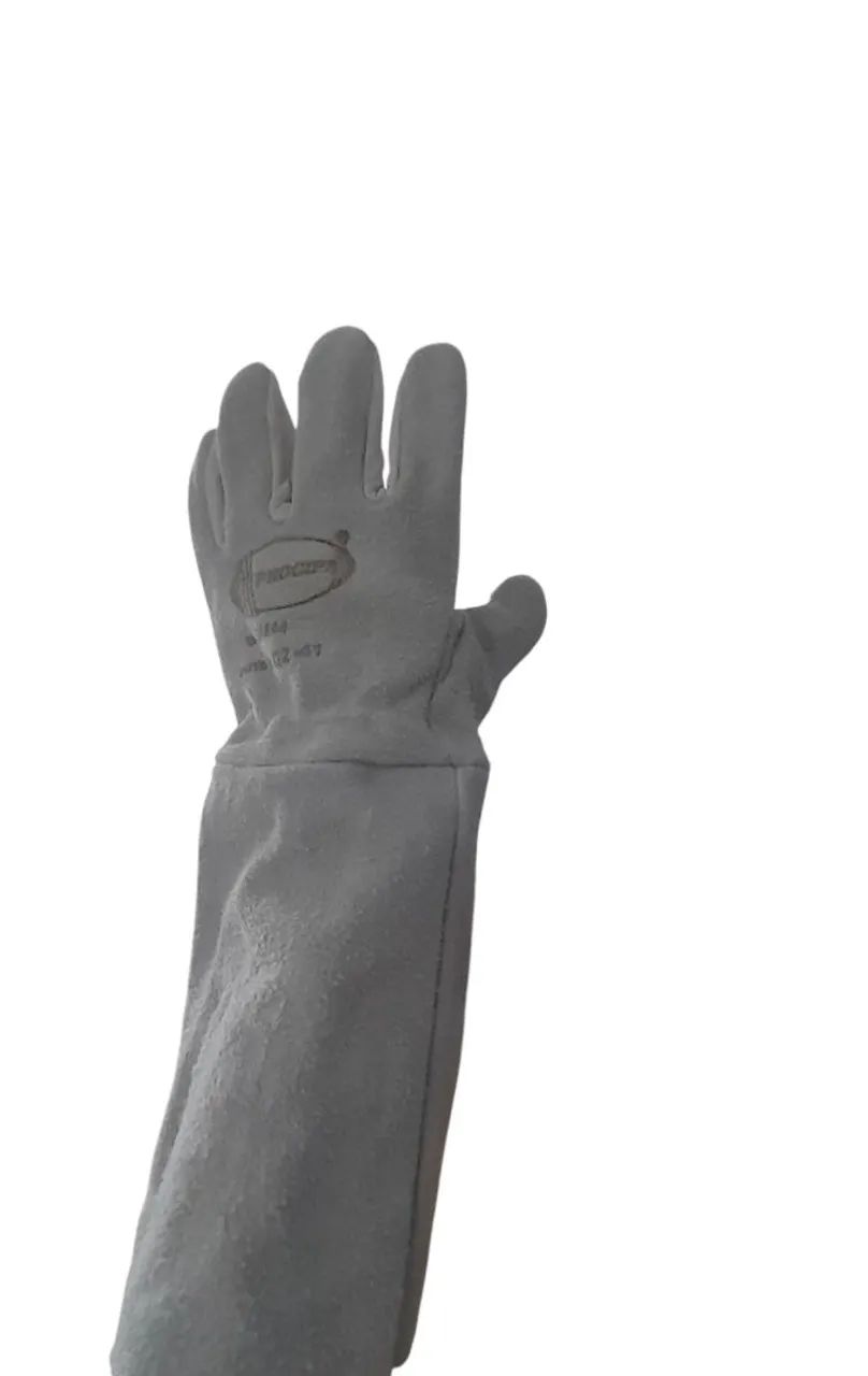 Kit 10 Luvas Mista Vaqueta e Raspa punho longo ! - Foto 3