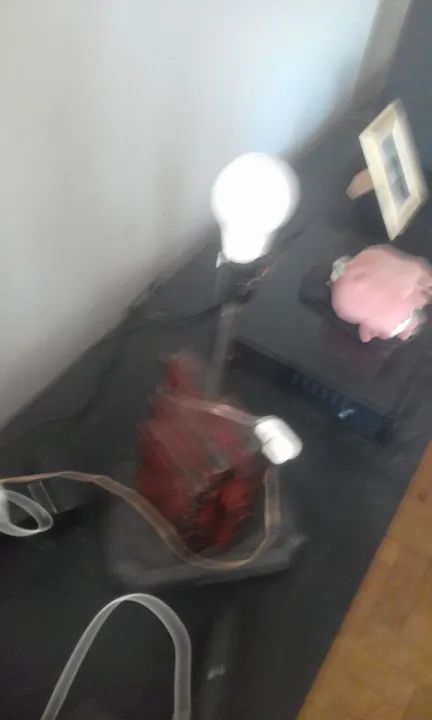 Luminária de Mesa Criativa com Base de Livro Raridade de Antiguidade  - Foto 6