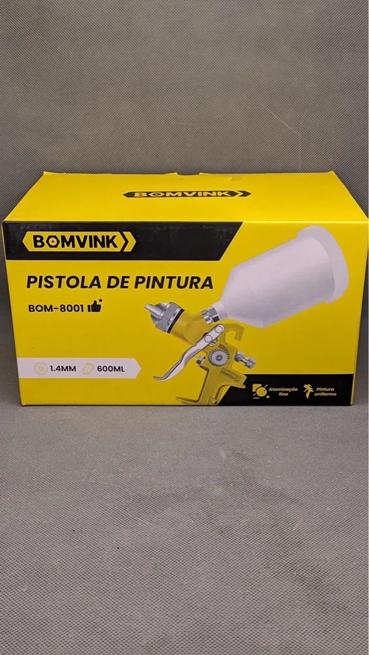 Pistola de Pintura Bomvink BOM-8001