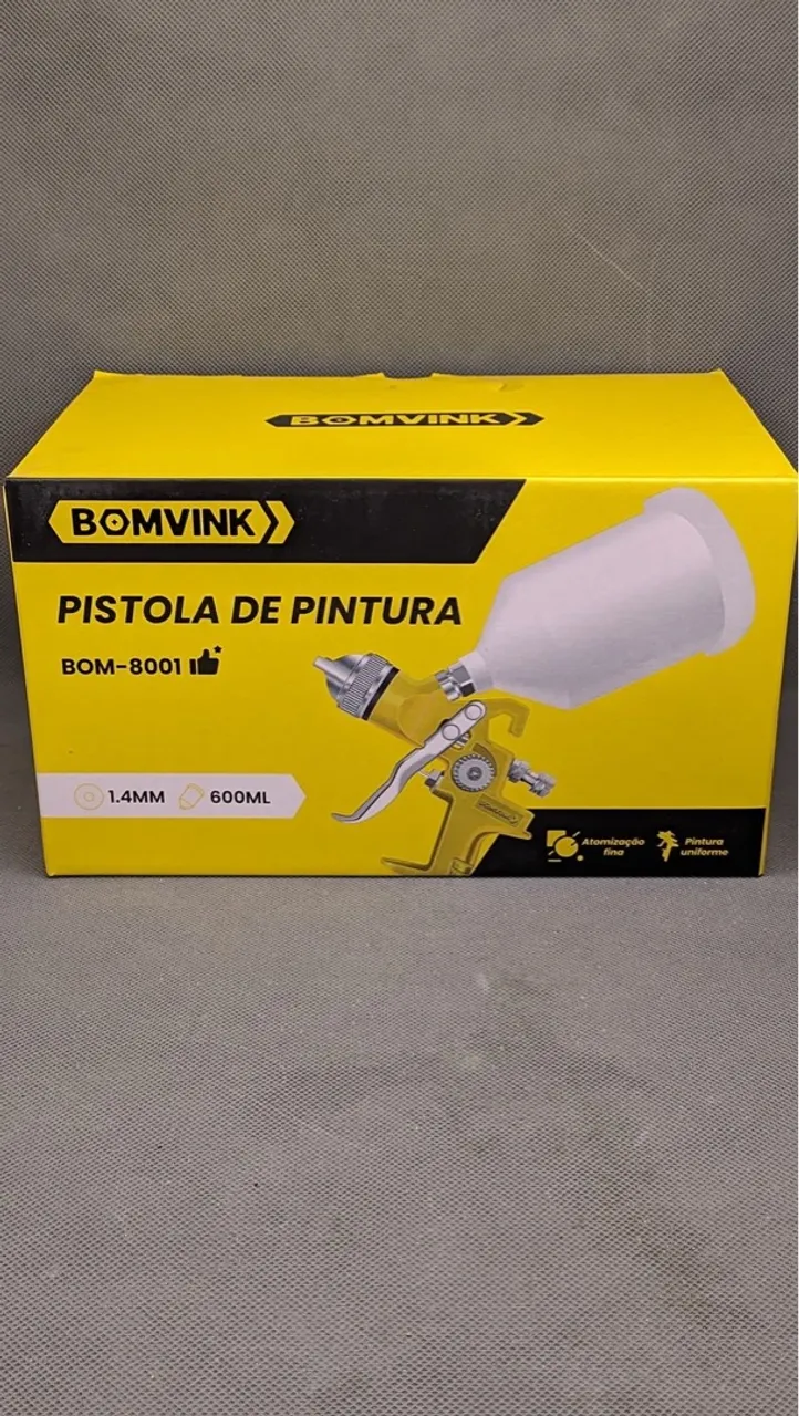 Pistola de Pintura Bomvink BOM-8001