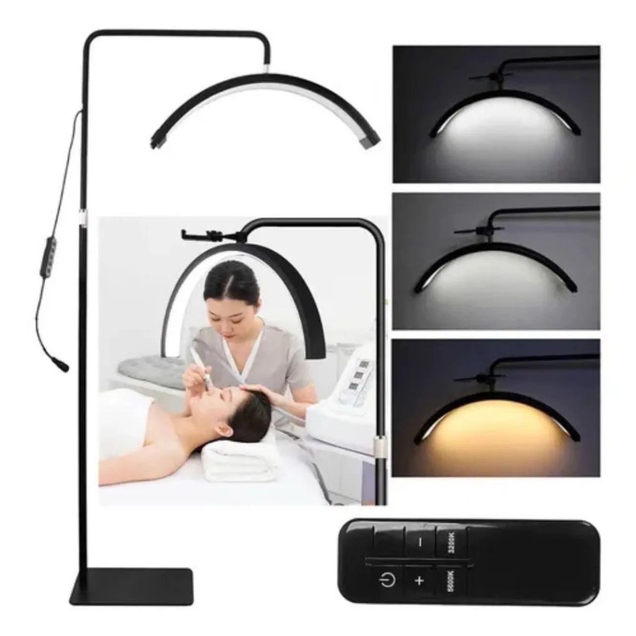Luminária meia lua Led com suporte pra celular! - Foto 2