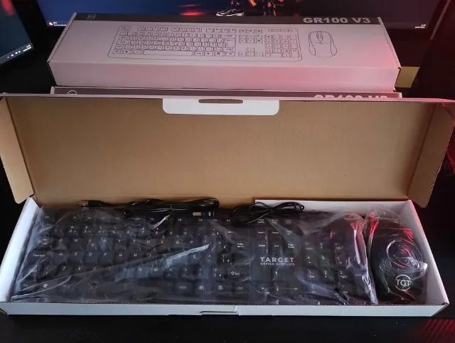 kit teclado e mouse novo - Foto 2