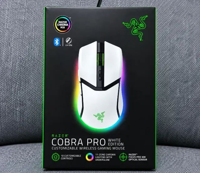 Mouse Gamer Razer Cobra Pro Wireless / RGB