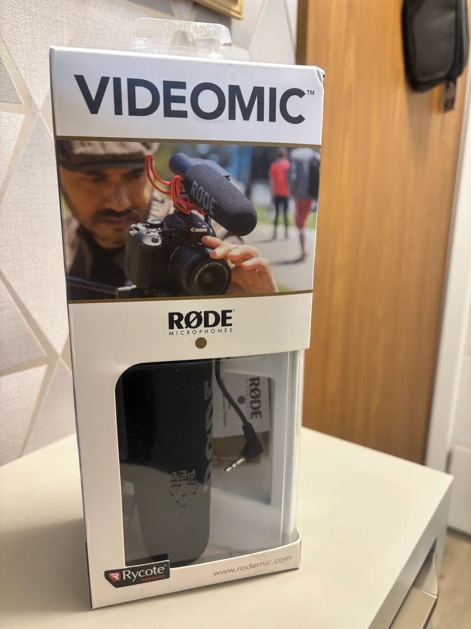 Microfone Rode VideoMic com Shockmount Rycote Lyre (Pouco Uso) - Foto 3