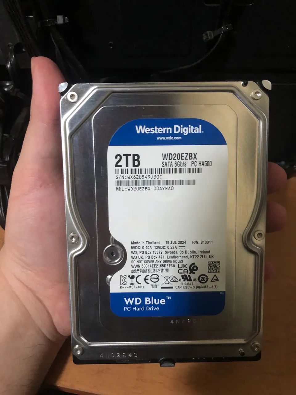HDD 2TB - Novinho e Formatado