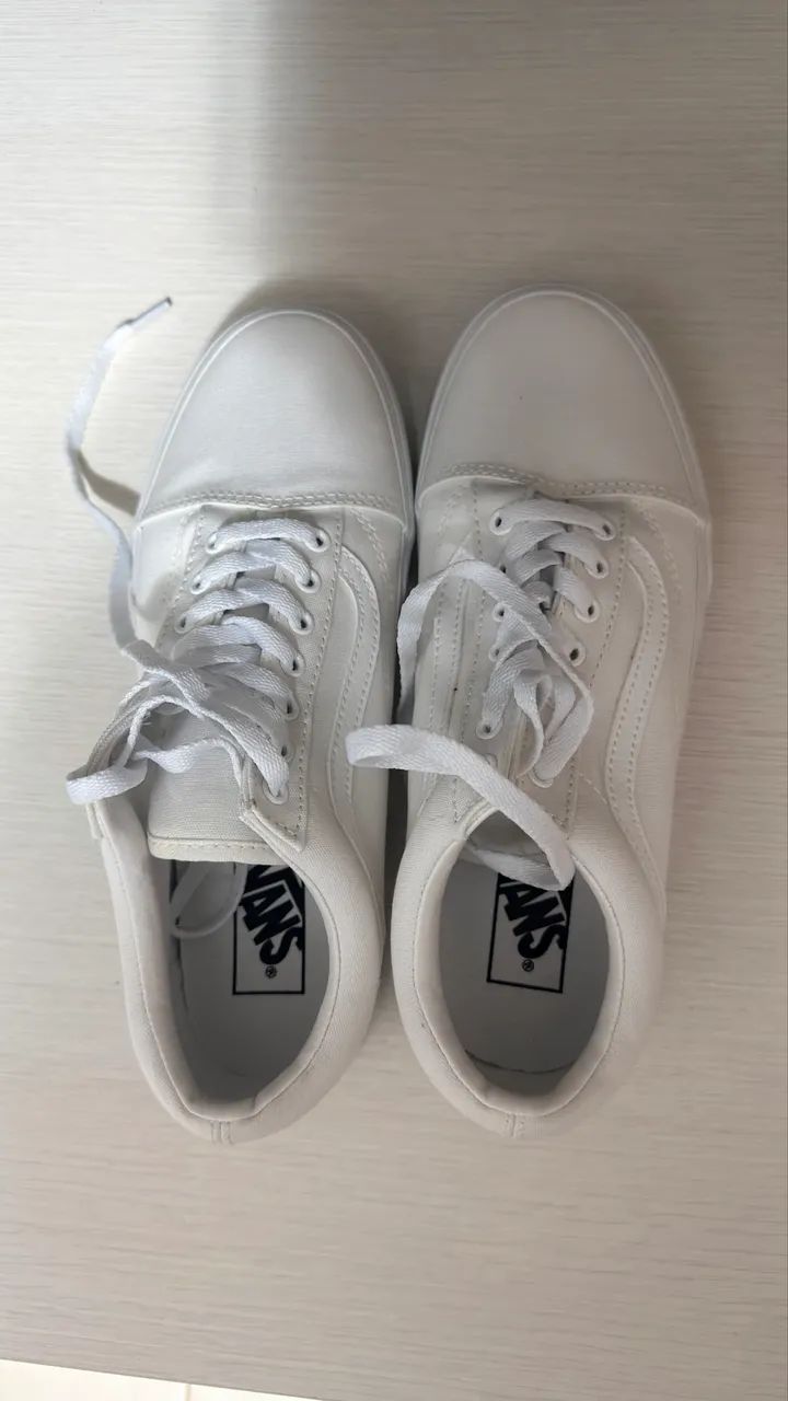 Vans Old Skool True 39 - Branco NOVO - Foto 3