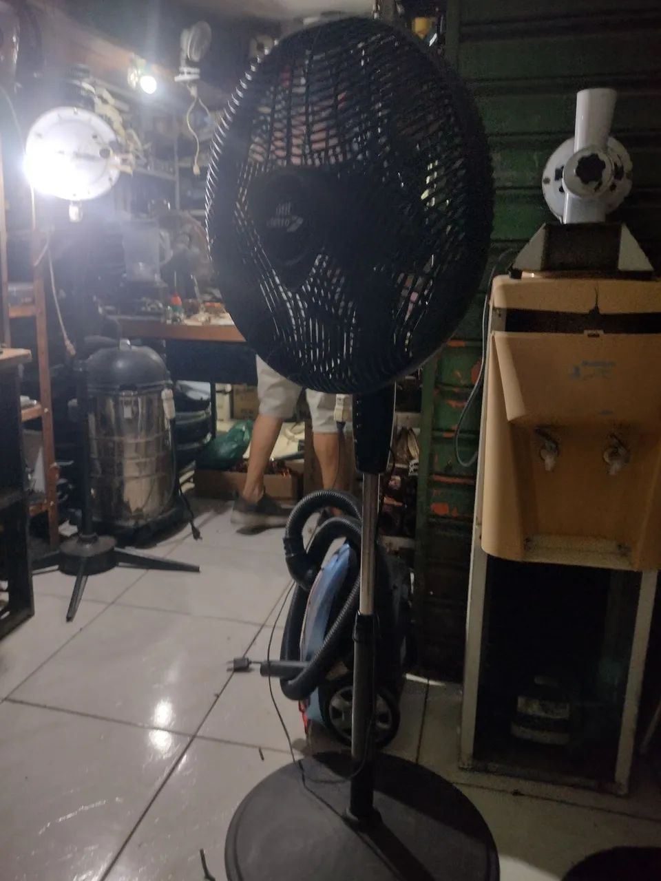 Ventilador útil eletro 40cm coluna  - Foto 2