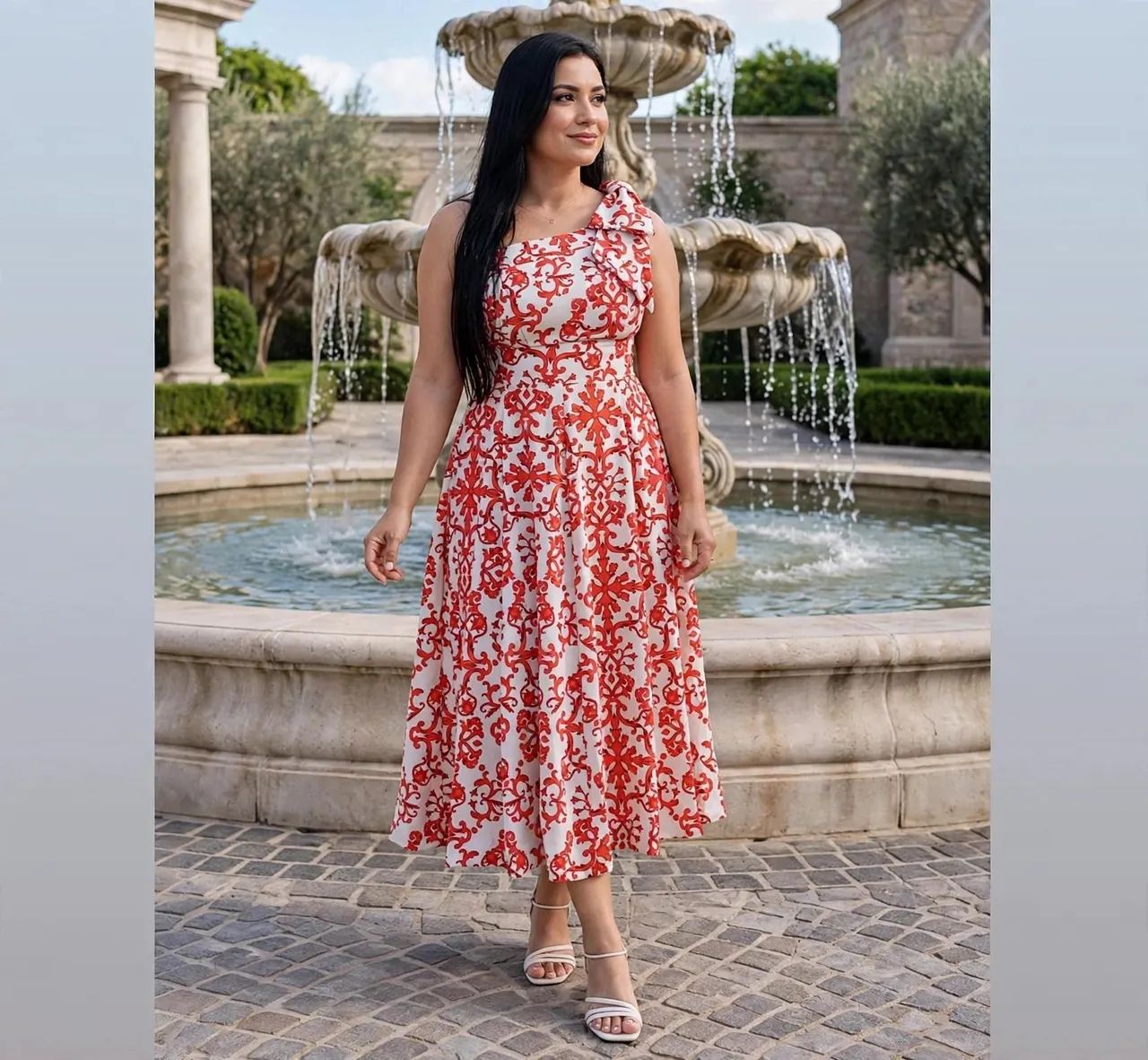 Vestido Midi - Boutique Divina Victoria