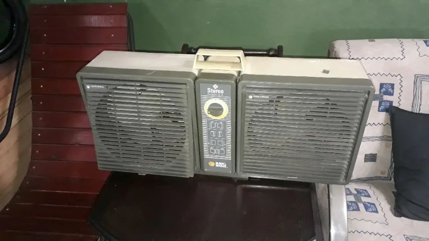 ANTIGO VENTILADOR STEREO BLACK&DECKER