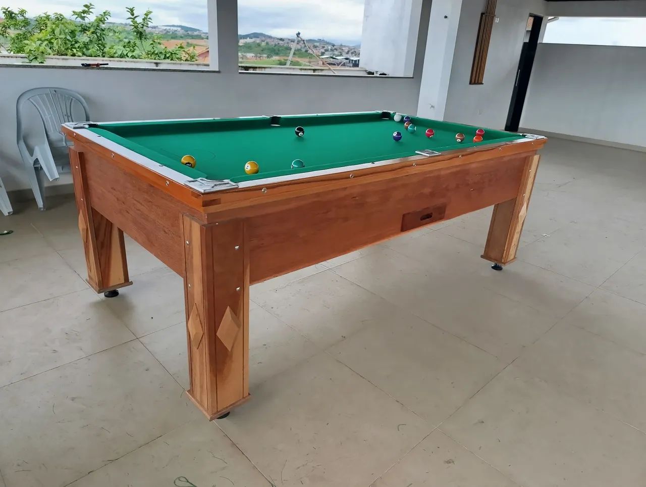 Sinuca e totó residencia direto da fabrical 