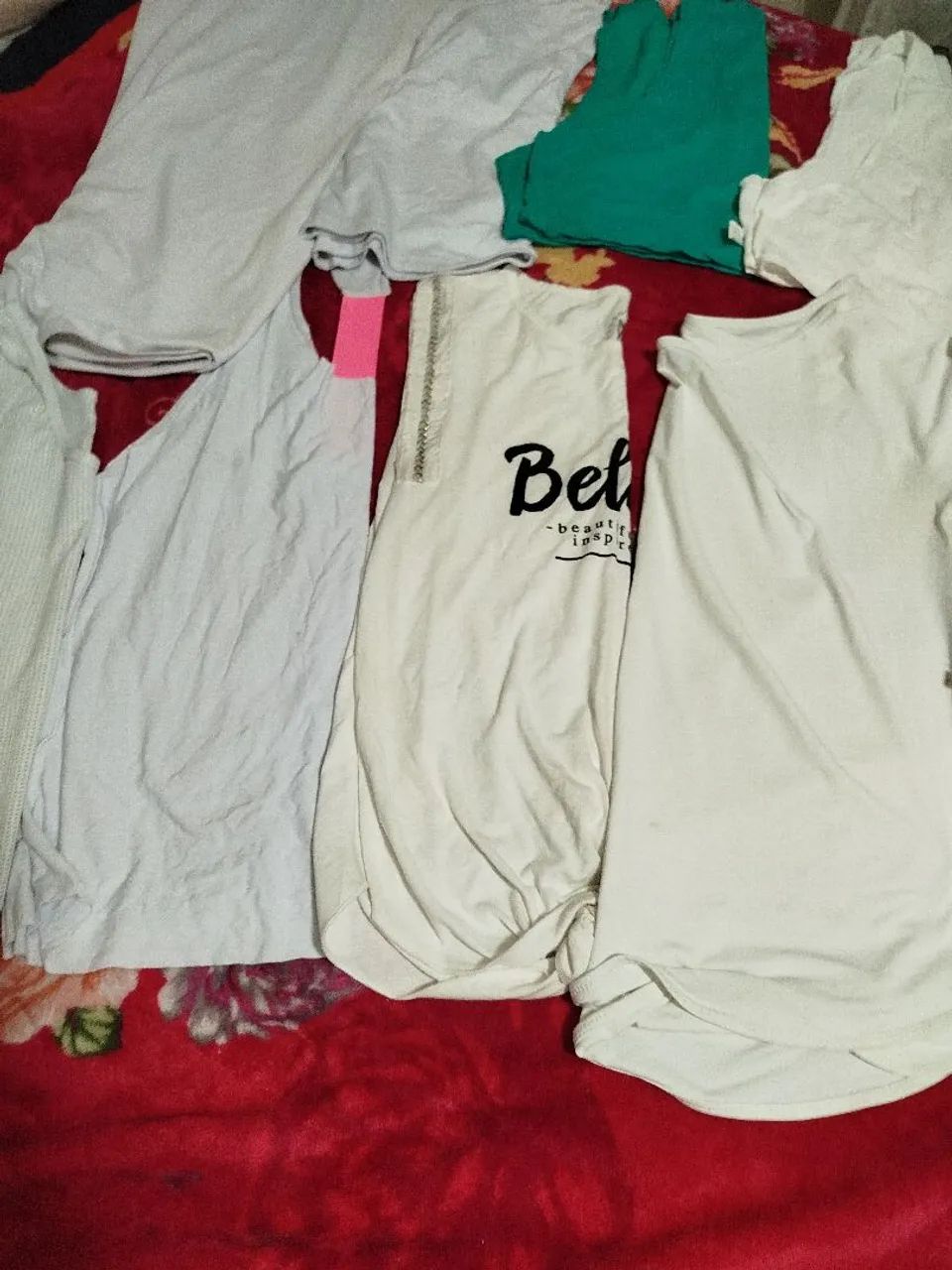 Lote com 8 camisetas fitnes  - Foto 3