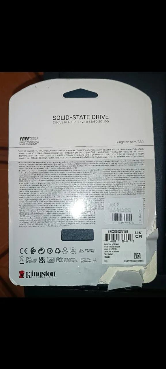 SSD Kingston KC3000, 512GB - Foto 3