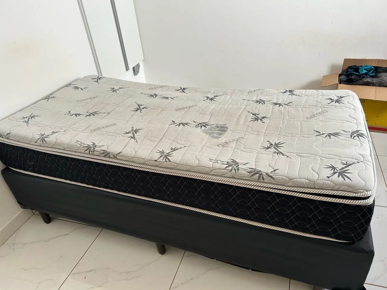 Cama box solteiro