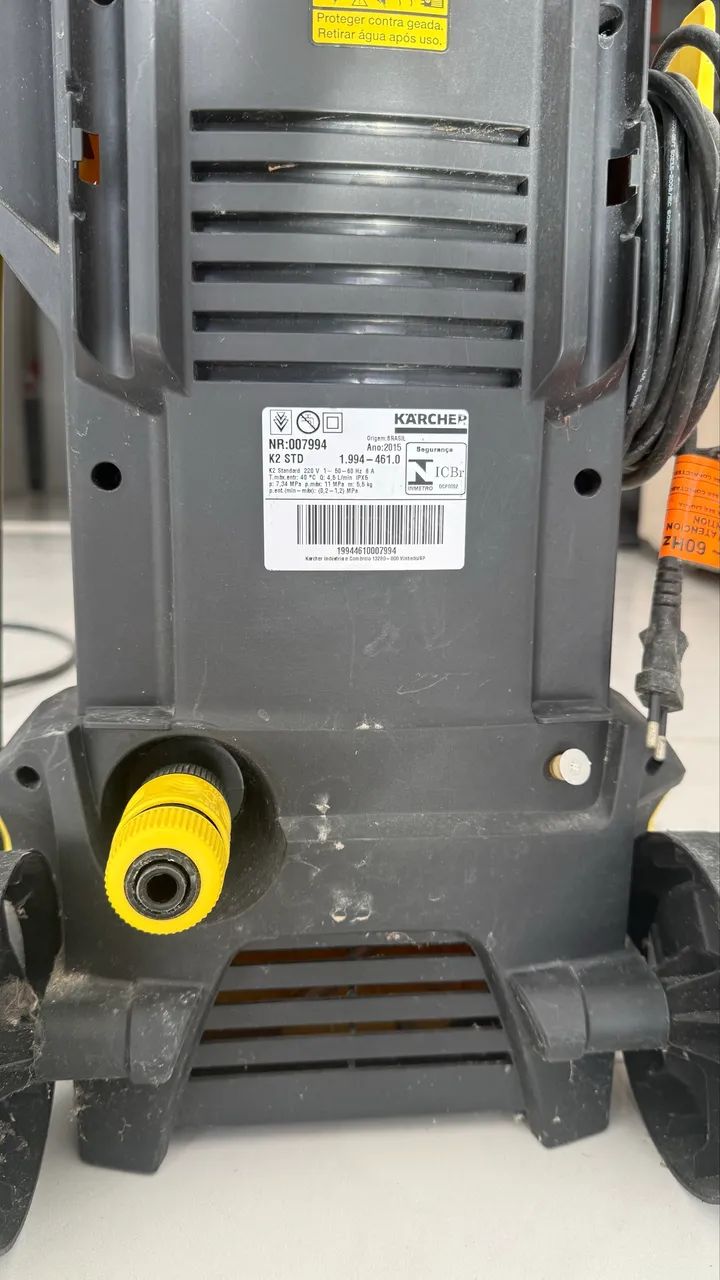 Lavadora de alta pressão karcher K2 - Foto 4