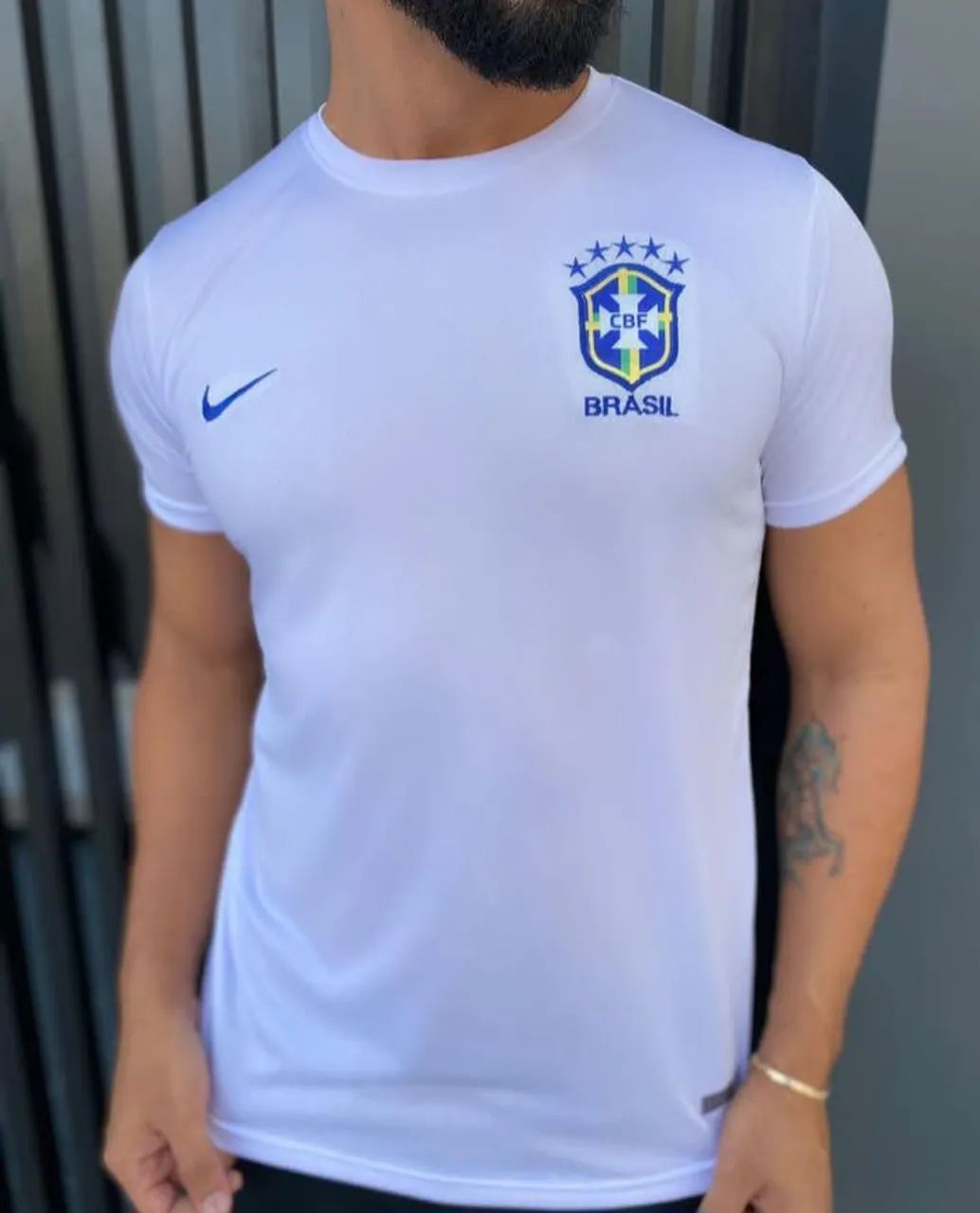 Camisa do Brasil em poliéster do P ao GG  - Foto 5