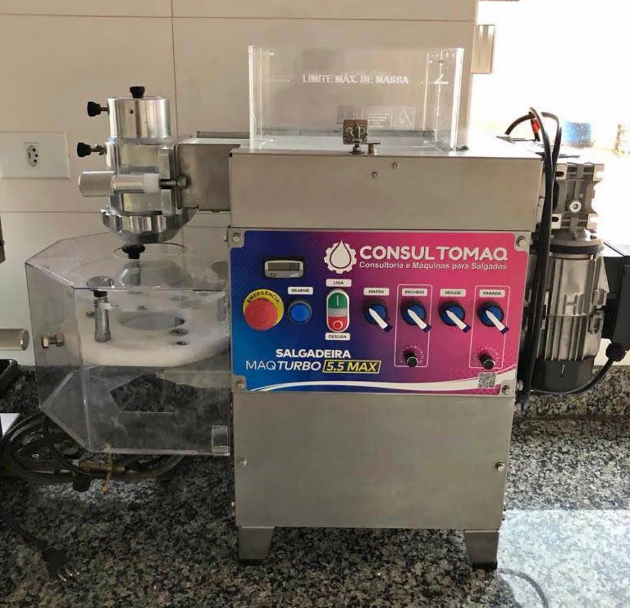 Máquina de salgados 