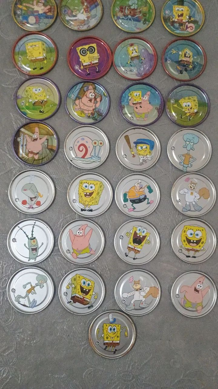Tazos metal Bob esponja. - Foto 4
