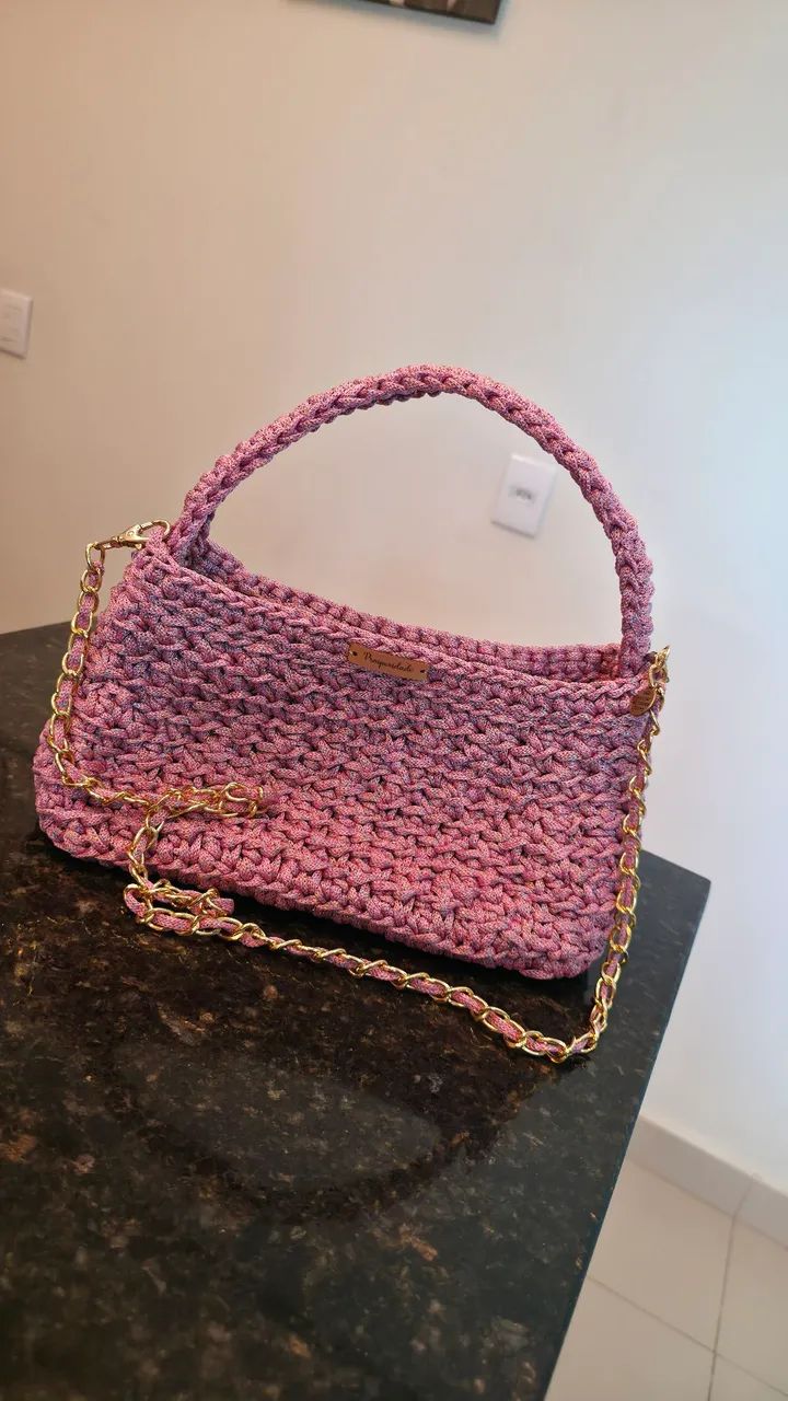 Bolsa de crochê - Foto 2