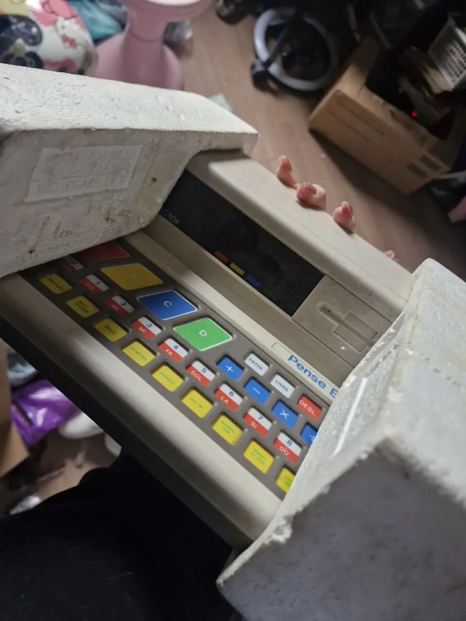 TecToy Pense Bem Anos 80 - Brinquedo Eletrônico Retrô na Caixa