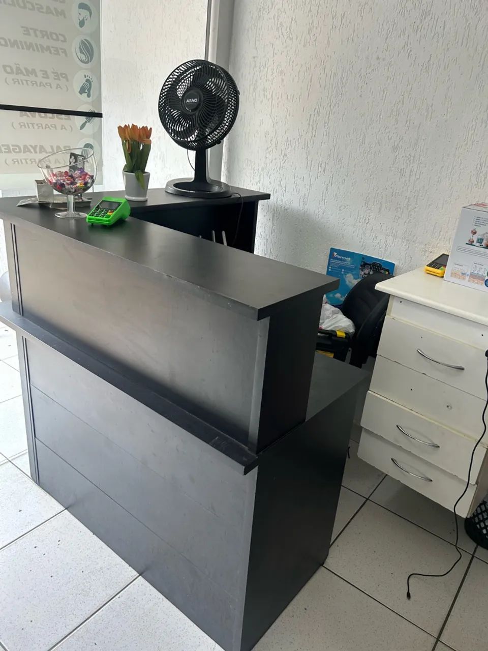 Balcão recepção 